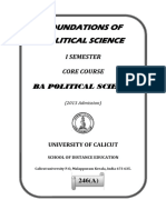 Foundations of Political Science