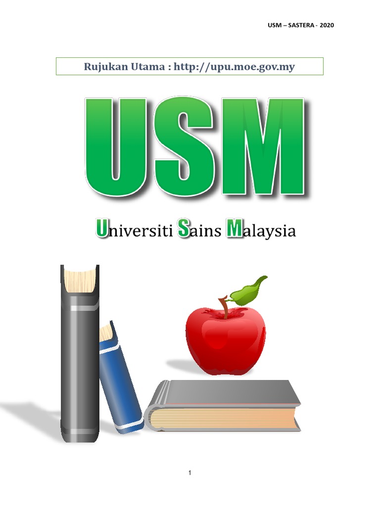 Syarat Ijazah Sarjana Muda Sastera USM | PDF