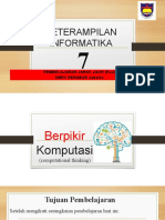 KD 3.5 Operasi Dasar Komputer - Pertemuan 1 Berpikir Komputasional (Tematis)