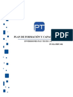 Plan de Formacion y Capacitacion