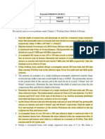 Tutorial-I DESIGN OF RCC: Year Group Semester Tutorial