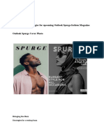 Task 4 Advertisement Strategies For Upcoming Outlook Spurge Fashion Magazine