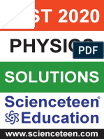 JEST 2020 Physics Solutions Scienceteen 0cktrp