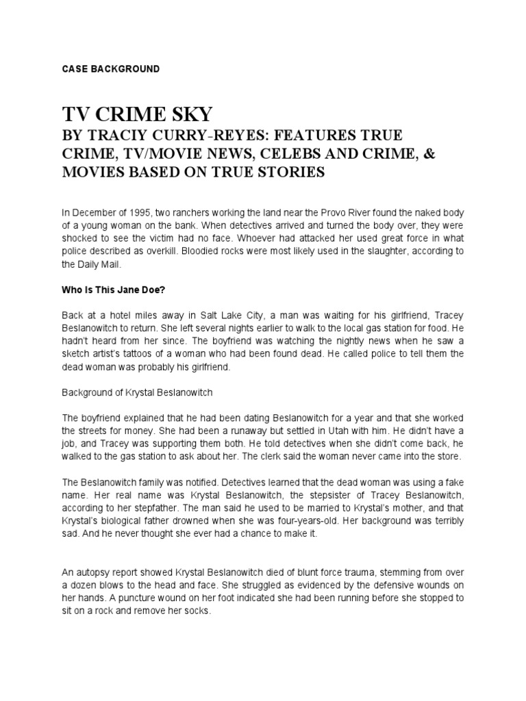 Case Background PDF Dna Profiling Crime & Violence