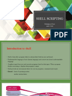 Shell Scripting Basics (A00127469)