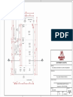 Planta baixa de edifício residencial com 3 apartamentos e áreas comuns