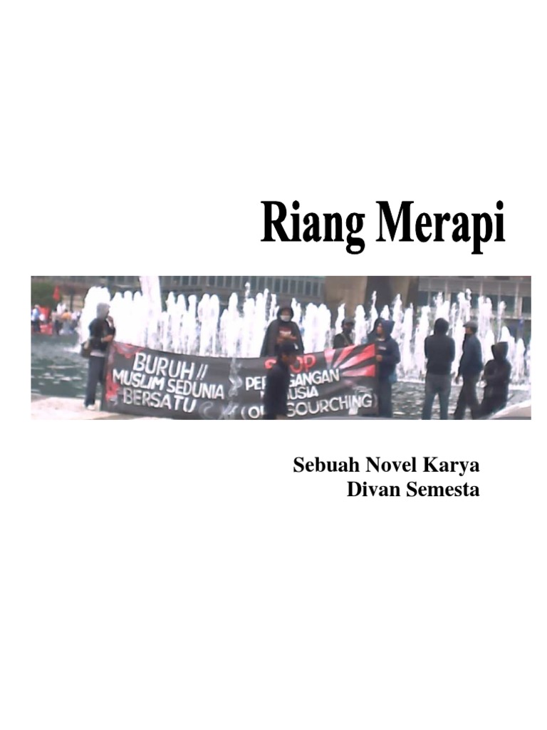 Novel Riang Merapi