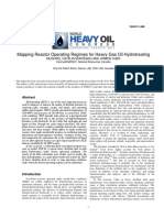 Mapping Reactor Operating Regimes For Heavy Gas Oil Hydrotreating