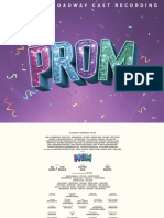 Digital Booklet - The Prom - A New Musical (Original Broadway Cast Recording)