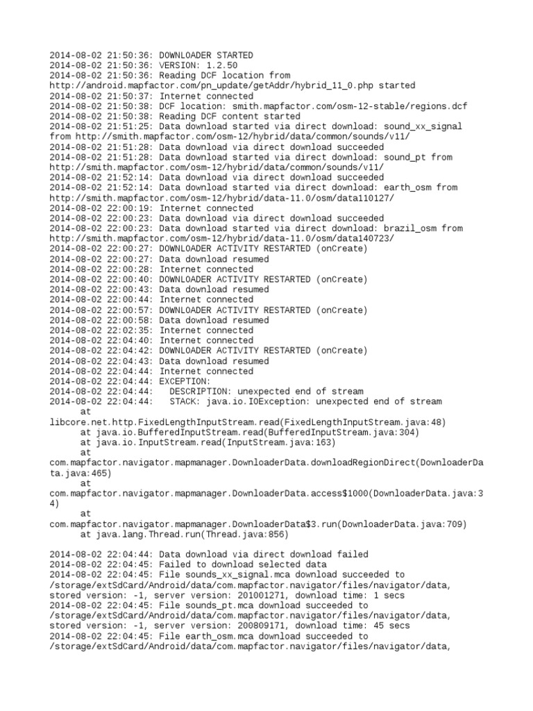 Downloader 140802 215036.log | PDF | Download | Computer Architecture