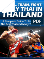 Travel Train Fight Muay Thai in Thailand