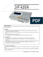 Uif420a Manual PANEL