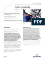 AMS Trex Device Communicator: Product Data Sheet Reliability Solutions