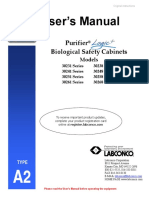 User's Manual: Purifier Biological Safety Cabinets