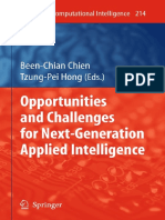 Opportunities and Challenges For Nextgeneration Applied Intellig 2009