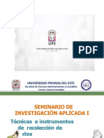 Técnicas e Instrumentos de Recolección de Datos 28.06.2021