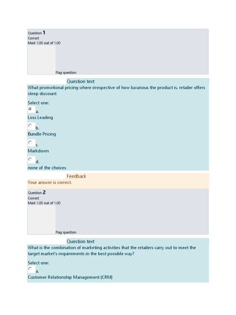 Retail Management Final Exam Pdf Retail Point Of Sale