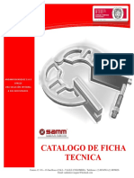 Catalogo de Ficha Tecnica 2014