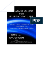A Human S Guide For Everyday Life Knowledge and Know How Concentrate For Those Who Want To Do