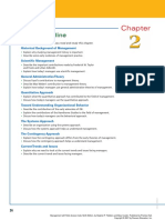 Historical Background of Management: Use This Learning Outline As You Read and Study This Chapter