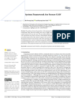 Sensors: A Robot Operating System Framework For Secure UAV Communications