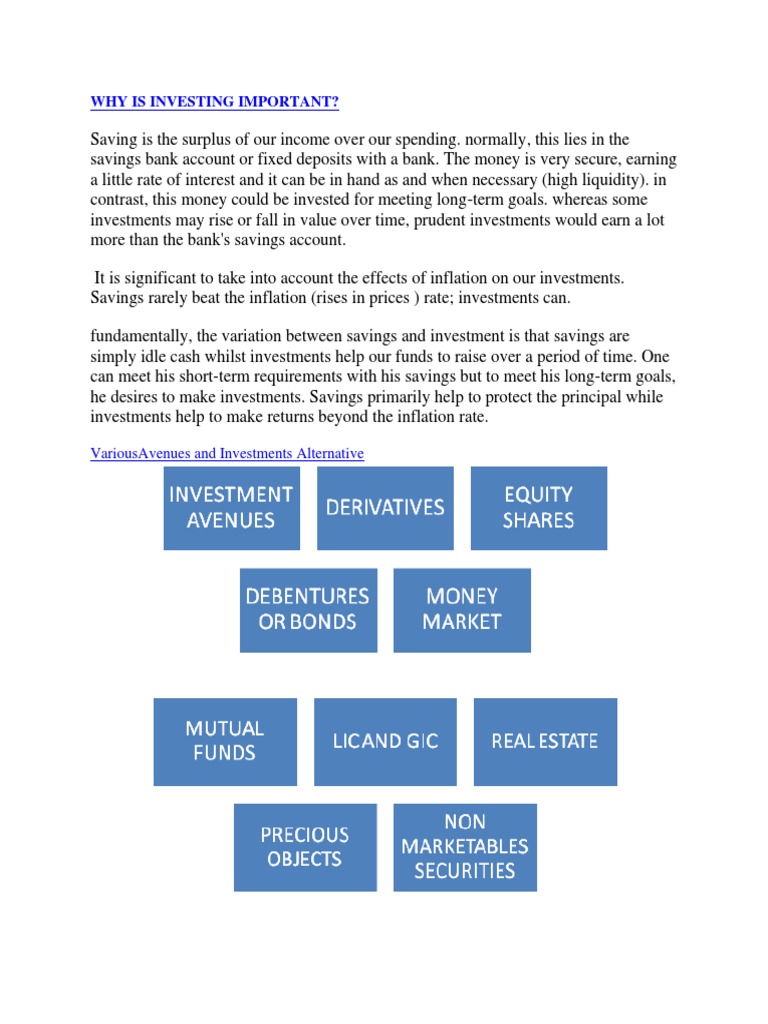 importance of stock market essay