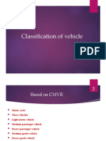 Classification Vehicle