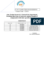 Designing a Network for a Computer Engineering Department