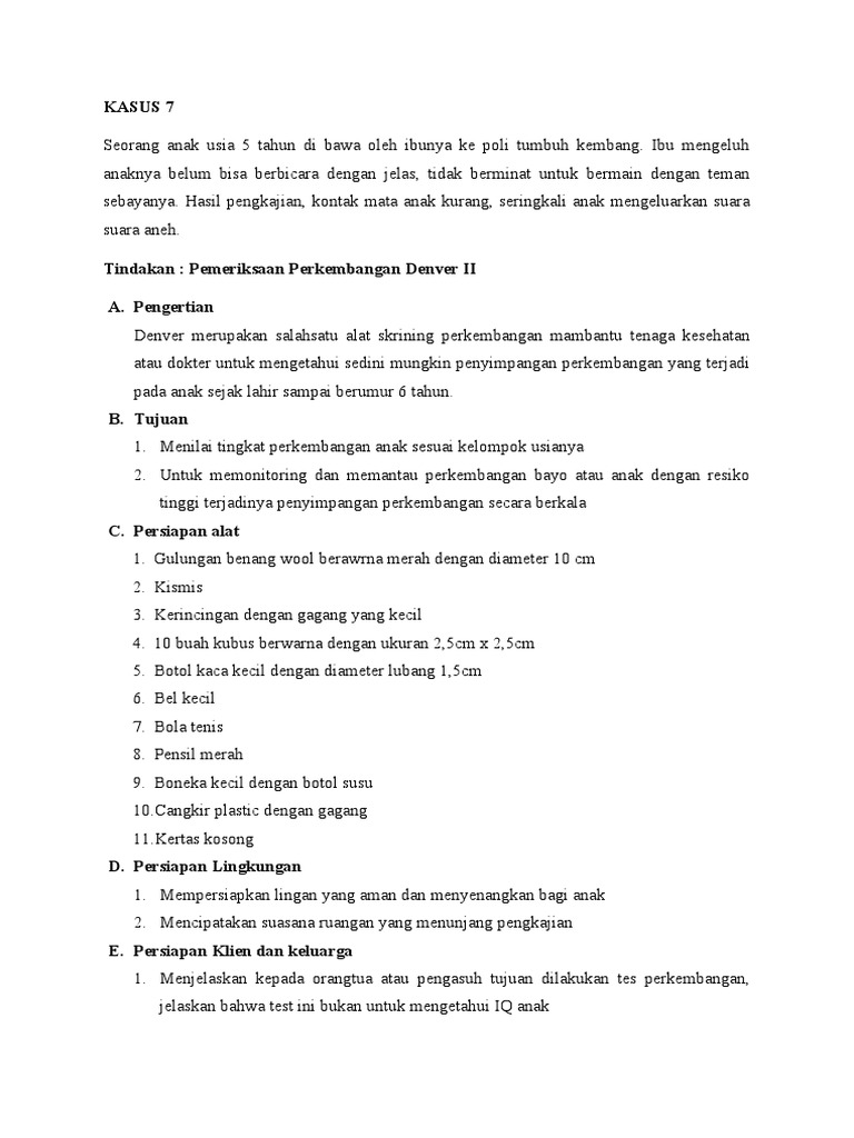 Kasus 7 denver ii pdf