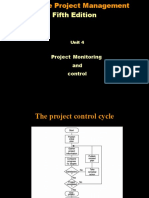 Fifth Edition: Project Monitoring and Control