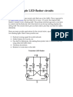 Simple LED Flasher Circuits