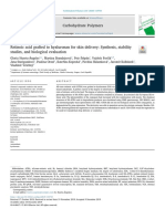 1-S2.0-S0144861719314018-Main - Retinoic Acid Grafted To Hyaluronan For Skin Delivery: Synthesis, Stability Studies, and Biological Evaluation