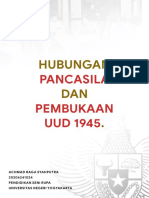 Hubungan Pancasila Dan UUD 1945