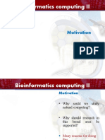 Bioinformatics Computing II: Motivation
