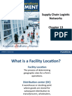 Supply Chain Logistic Networks