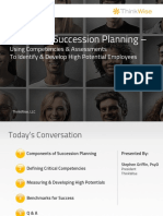 Enhanced Succession Planning - : Using Competencies & Assessments To Identify & Develop High Potential Employees