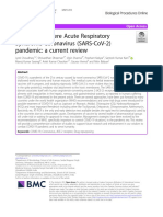 Insights of Severe Acute Respiratory Syndrome Coronavirus (Sars-Cov-2) Pandemic: A Current Review