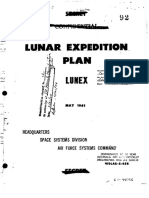 1961-05 LUNEX Lunar Expedition Plan