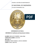 Informe 02 - Fisica I