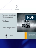 Mercedes Vito-Viano Wiring Diagrams in English