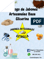 Catalogo de Jabones Artesanales Base Gli