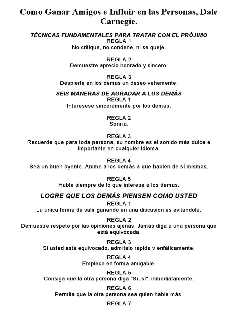 reglas-para-influir-y-hacer-amigos-pdf