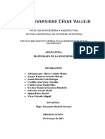 Ensayo y Medida de Las Propiedades de Los Materiales