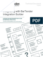 BarTender Integration Builder 2021