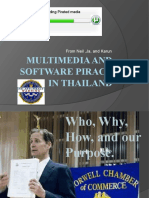 Multimedia and Software Piracy in Thailand: Downloading Pirated Media