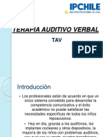 CLASE 5 - Terapia Auditivo Verbal