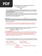 Midterm Solutions Assembly Language EEE 230