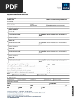 Formulario Seguro Saude Unimed Opcao Cadastro Inativo