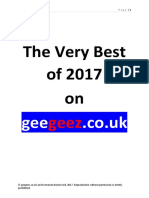 The Very Best of 2017 On: Gee .Co - Uk