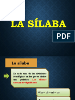 La Sílaba